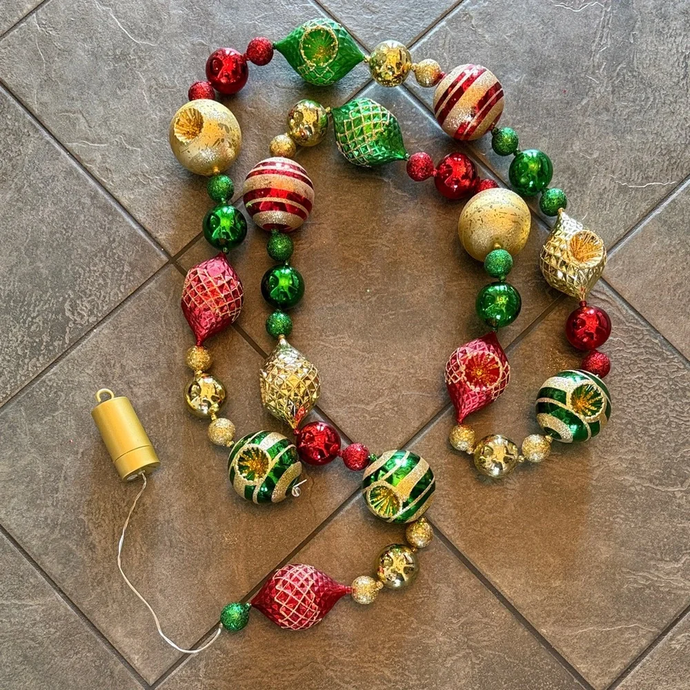 Kringle Express 9' Shatterproof Ornament Light Strand
